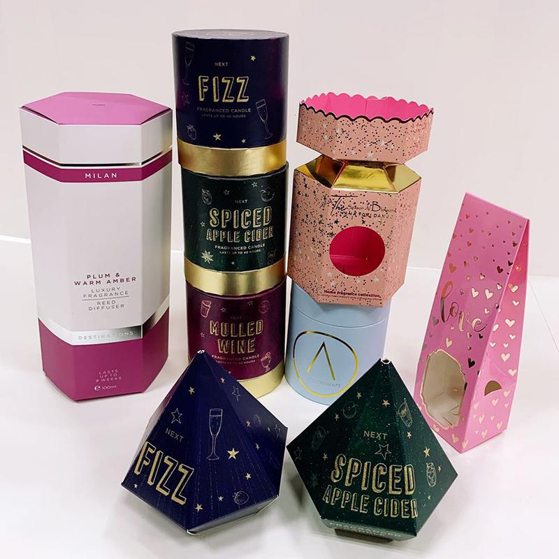 香洲化妆品包装盒、异形包装盒、异形礼盒、异形纸盒定制印刷